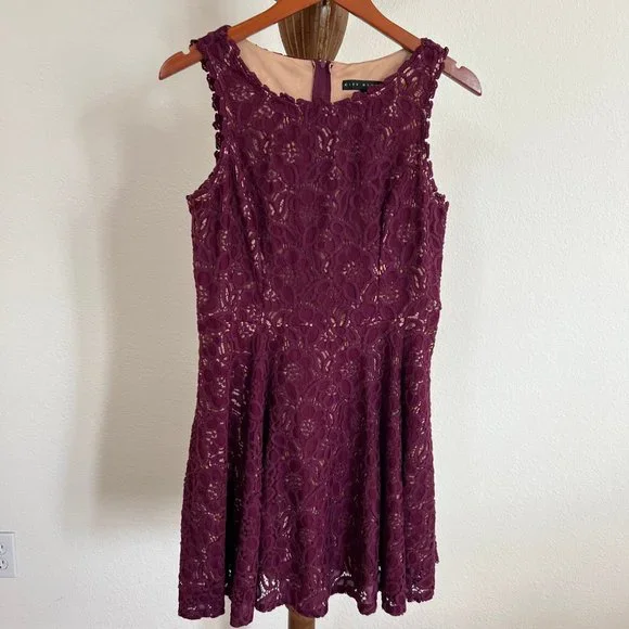 City Studio | Dresses | City Studio Juniors Size 3 Burgundy Sleeveless Lace Fit Flare Dress | Poshmark City Studio | Dresses | City Studio Juniors Size 3 Burgundy Sleeveless Lace Fit Flare Dress | Poshmark